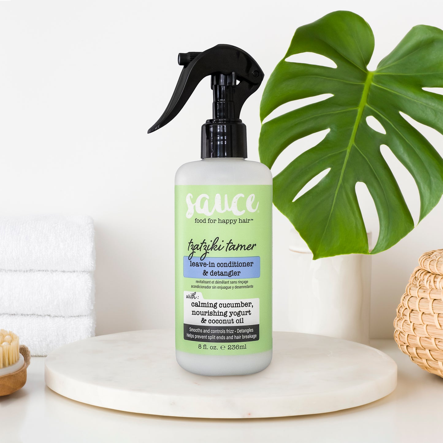 Leave-In Conditioner and Detangler | Tzatziki Taming Spray