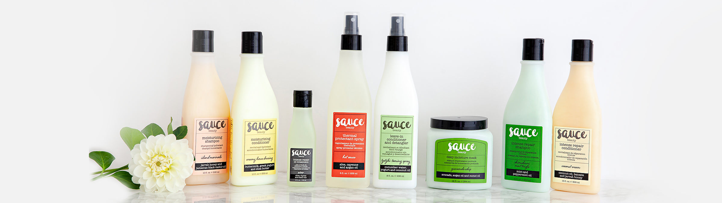 Sauce Beauty products