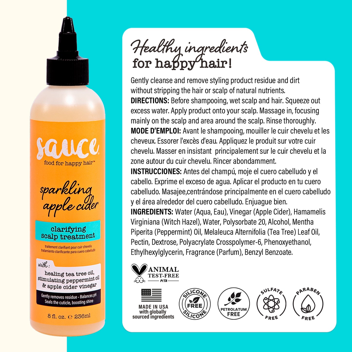 Clarifying Scalp Treatment | Sparkling Apple Cider