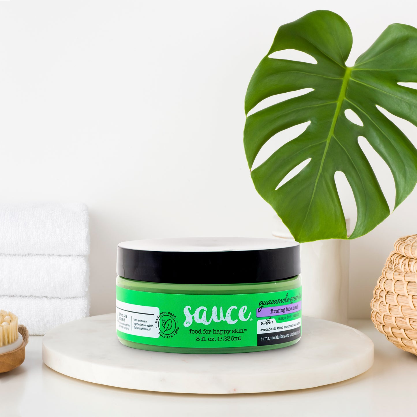 Guacamole Green Tea Firming Face Mask