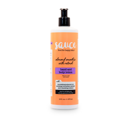 Almond Smoothie With Retinol Lotion