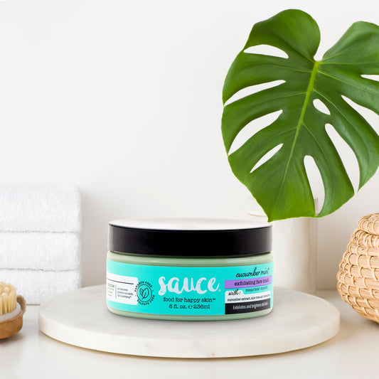 Cucumber Mint Exfoliating Face Mask