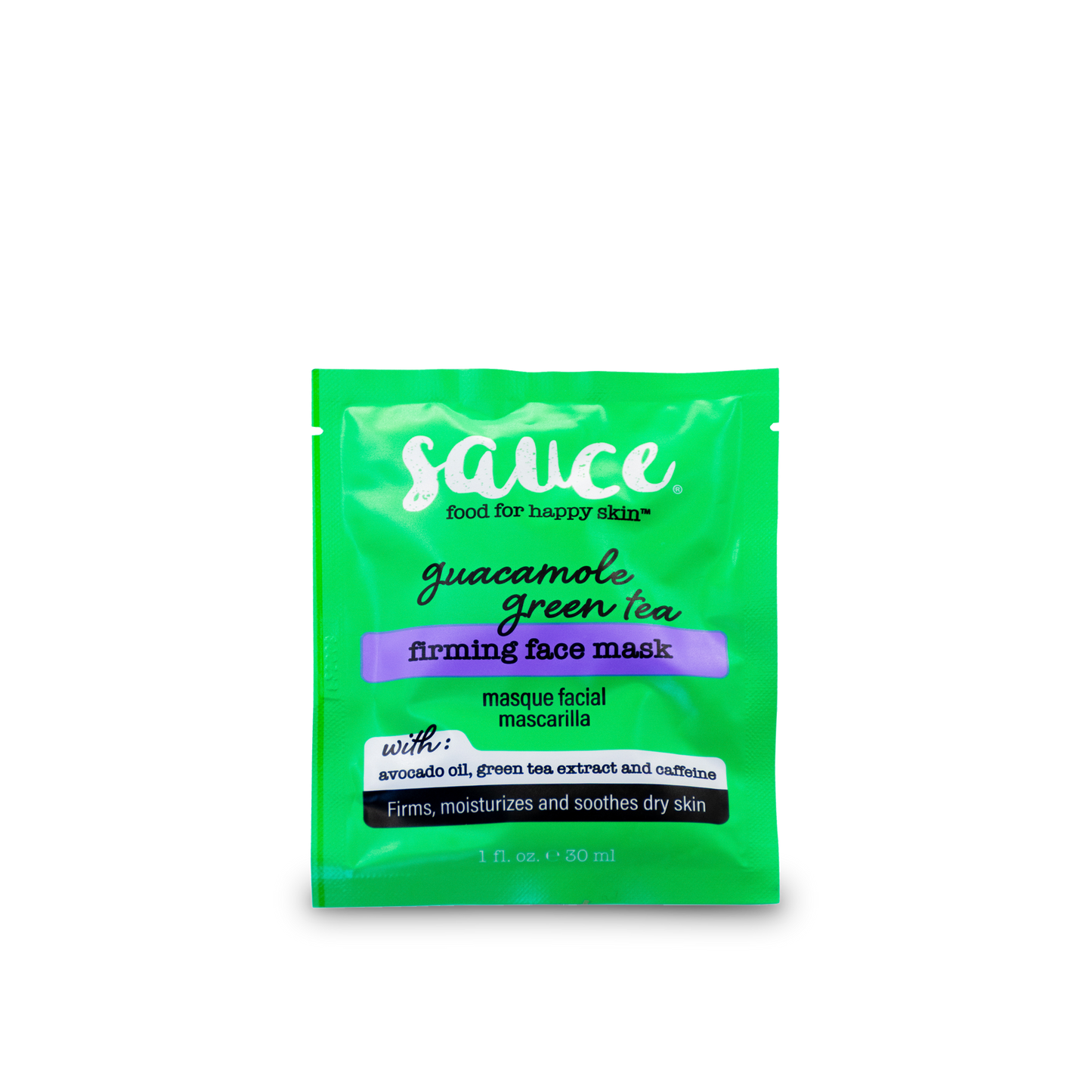 Guacamole Green Tea Firming Face Mask