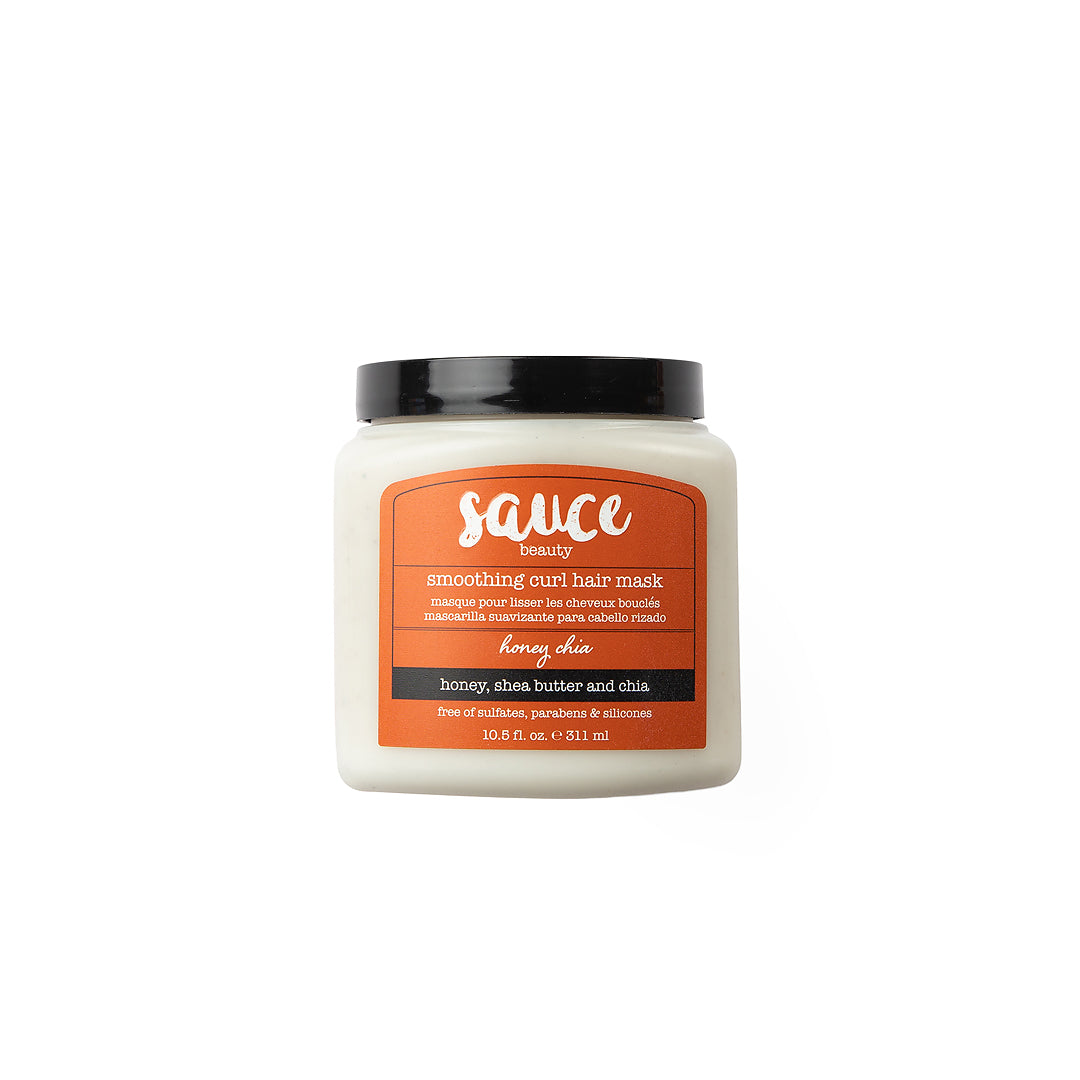 Smoothing Curl Hair Mask Honey Chia Jar Front