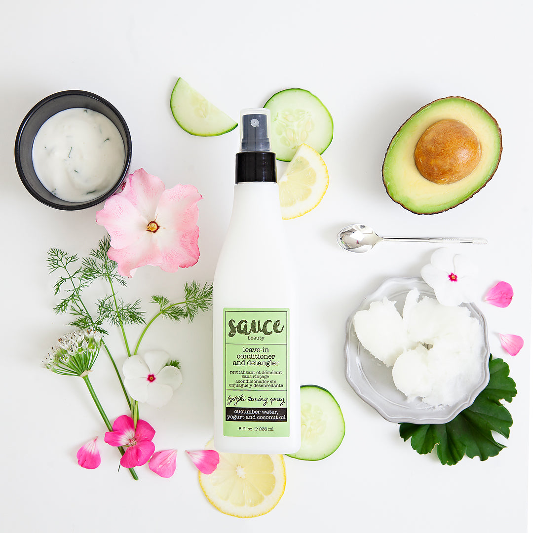LeaveIn Conditioner and Detangler Tzatziki Taming Spray Sauce Beauty